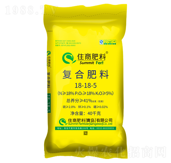 氯化鉀型復合肥料18-18-5-住商肥料