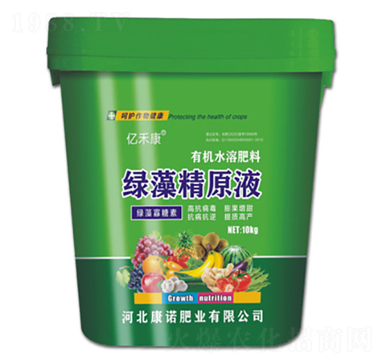 10kg有機水溶肥料-綠藻精華液-康諾肥業(yè)