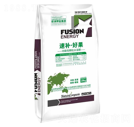 功能性顆粒水溶肥料-速補·好果-德鉀鹽國際