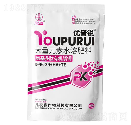 氨基多肽有機磷鉀-優(yōu)普銳-凡農(nóng)客