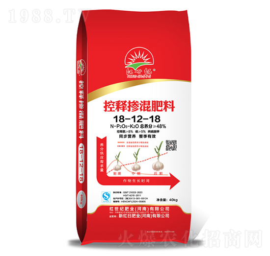 控釋摻混肥料18-12-18-紅世紀(jì)