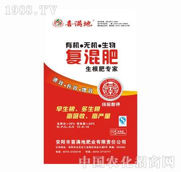 喜滿地-有機無機生物復(fù)混肥-純硫酸鉀12-8-10