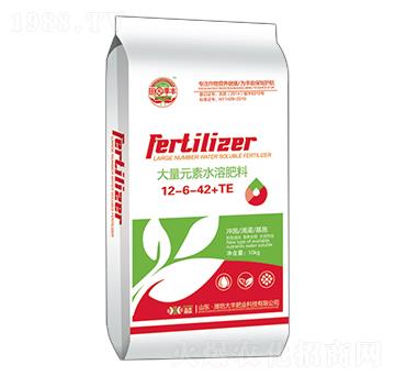 10kg大量元素水溶肥料12-6-42+TE-田園季豐-大豐肥業(yè)