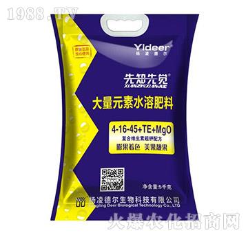大量元素水溶肥料4-16-45+TE+MgO-先知先覺-德爾生物