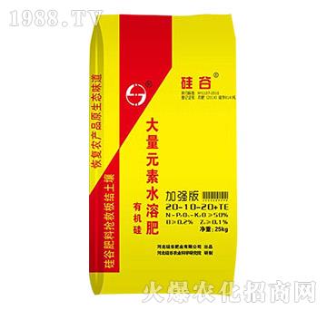 有機(jī)硅大量元素水溶肥20-10-20+TE-硅谷肥業(yè)