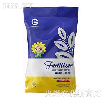 聚谷氨酸+小分子碳-平衡型大量元素水溶肥18-18-18+TE-高晟聯(lián)合