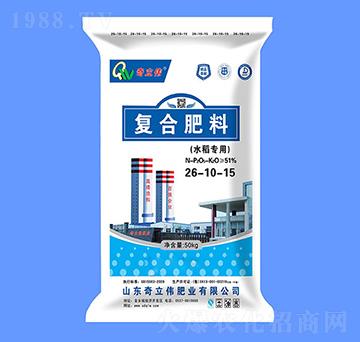 水稻專用復(fù)合肥料26-10-15-奇立偉