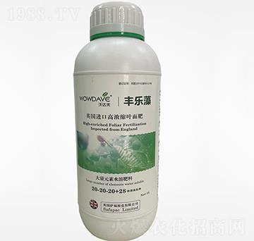 大量元素水溶肥料20-20-20+28-豐樂藻-沃達(dá)夫