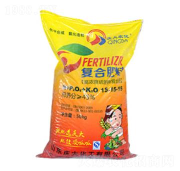 50kg高濃度硫酸鉀復(fù)合肥料15-15-15-慶大化工