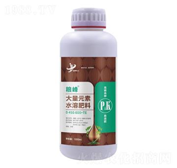 高磷高鉀型懸混肥大量元素水溶肥料0-450-600+TE 糧峰 金牌化工