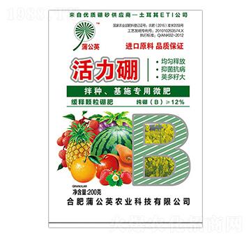 活力硼 蒲公英農(nóng)業(yè)