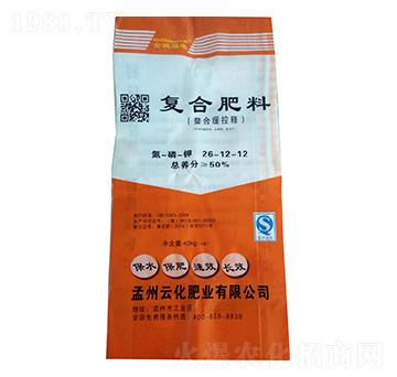 螯合緩控釋復(fù)合肥料26-12-12-創(chuàng)豐收-云化肥業(yè)