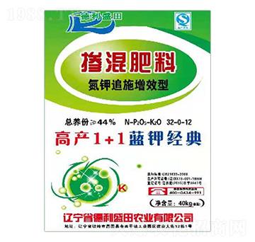 氮鉀追施增效型摻混肥料32-0-12-德利盛田