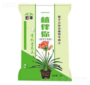 君子蘭專用家庭園藝有機(jī)營(yíng)養(yǎng)土-一植伴你-宏豐