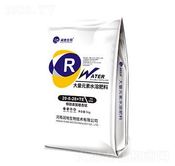 大量元素水溶肥料20-8-28+TE-高氮高鉀型-潤(rùn)地生物