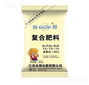 50kg復(fù)合肥料15-15-15-谷得