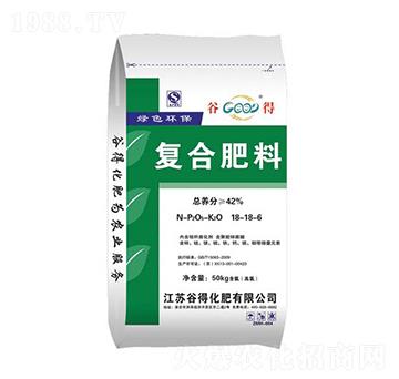 50kg復(fù)合肥料18-18-6-谷得