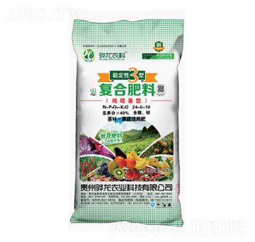 茶葉·果樹適用純硫基型復合肥料24-6-10-驊龍農(nóng)業(yè)