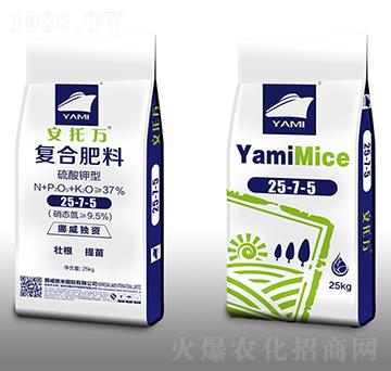 硫酸鉀型復合肥料25-7-5-安托萬-雅米作物