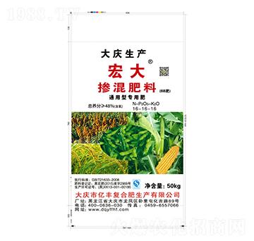 通用型專用摻混肥料16-16-16-億豐