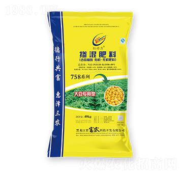 大豆專用型含腐植酸有機(jī)無機(jī)摻混肥料-粒動力-富農(nóng)科技
