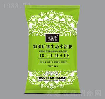 海藻礦源生態(tài)水溶肥10-10-40+TE-麗美澤-中農(nóng)恒大