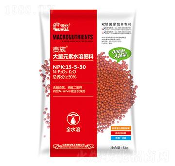 大量元素水溶肥料15-5-30-歐化