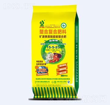 礦源黃腐酸超能螯合肥15-5-25-津大肥業(yè)