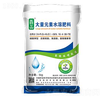 大量元素水溶肥料16-4-36-百禾豐