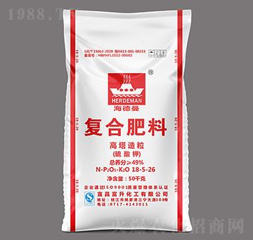 高塔造粒復(fù)合肥料18-5-26-海德曼-富升化工