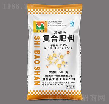 純硫酸鉀復(fù)合肥料17-17-17-石寶山-富升化工