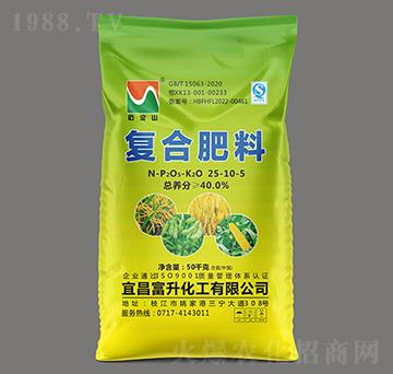 50kg高塔氯基復(fù)合肥料25-10-5-石寶山-富升化工