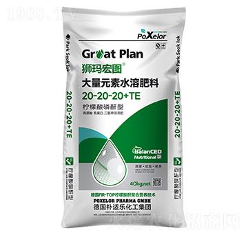 40kg����Ԫ��ˮ�ܷ���20-20-20+TE-�{����D-�����{