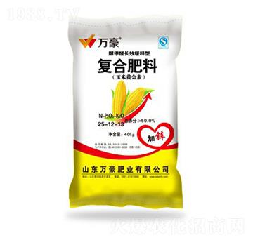 玉米專用脲甲醛復(fù)合肥料25-12-13-萬豪農(nóng)業(yè)