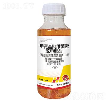 1.14%甲氨基阿維菌素苯甲酸鹽微乳劑-及時創(chuàng)·雨?duì)钤?及時雨