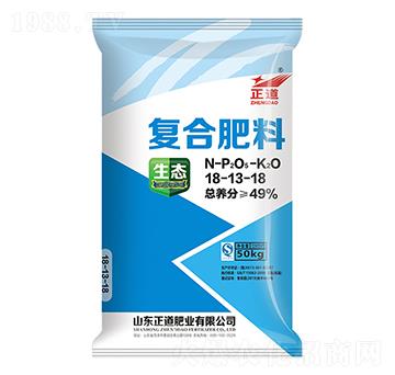 50kg復(fù)合肥料18-13-18-正道-祥云農(nóng)業(yè)
