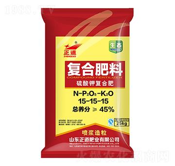 25kg硫酸鉀復(fù)合肥料15-15-15-正道-祥云農(nóng)業(yè)