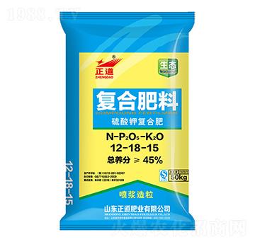 硫酸鉀復(fù)合肥料12-18-15-正道-祥云農(nóng)業(yè)