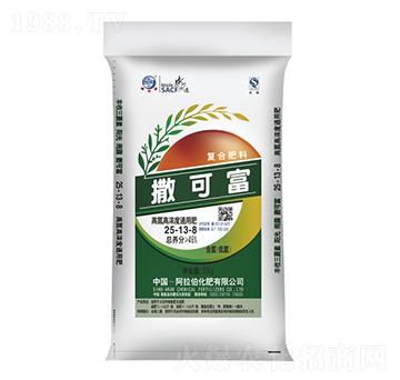 高氮高濃度通用肥25-13-8-撒可富-阿拉伯化肥