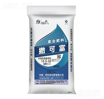 水溶性硫酸鉀型復(fù)合肥料12-5-30-撒可富-阿拉伯化肥