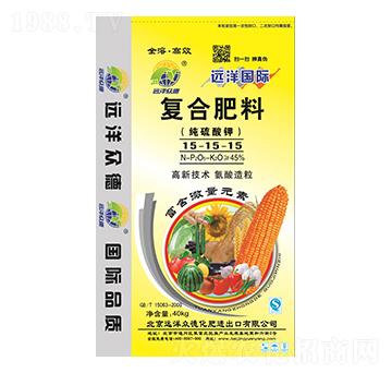 純硫酸鉀復(fù)合肥料15-15-15-遠(yuǎn)洋眾德