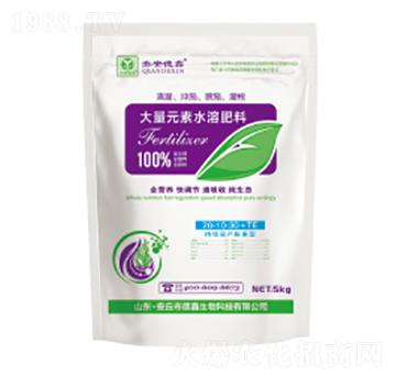 袋裝大量元素水溶肥料20-10-30+TE-德鑫生物