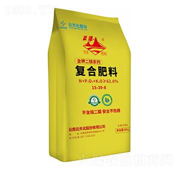 含鉀二銨系列復合肥料15-39-8-云峰-云天化