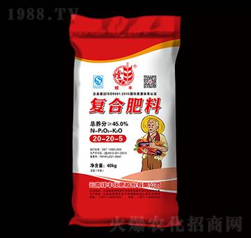 40kg復(fù)合肥料20-20-5-螳豐-祥豐商貿(mào)