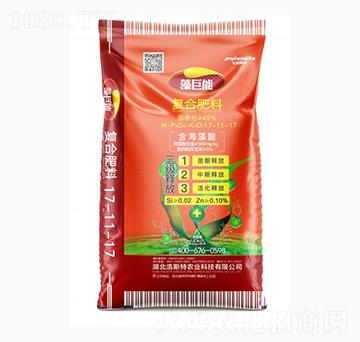 藻巨能復(fù)合肥料17-11-17-浩斯特農(nóng)業(yè)