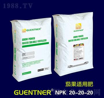 茄果適用肥20-20-20-昆騰生物