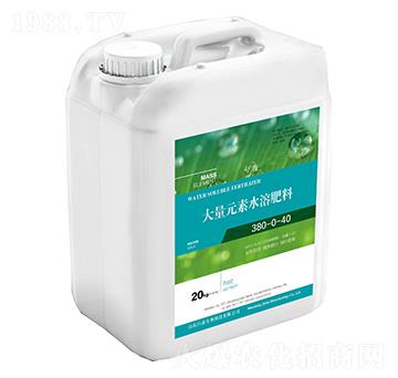 大量元素水溶肥料380-0-40-巨海生物