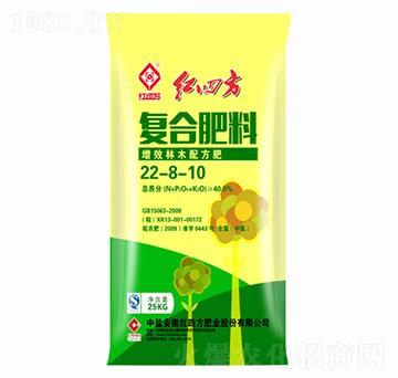 增效林木配方復(fù)合肥料22-8-10-紅四方