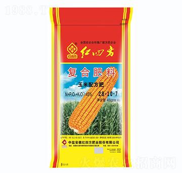 玉米專用復(fù)合肥料28-10-7-紅四方