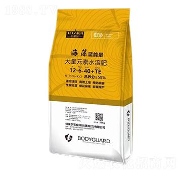 大量元素水溶肥料12-6-40+TE-海藻藍能量-特萊爾-中農(nóng)